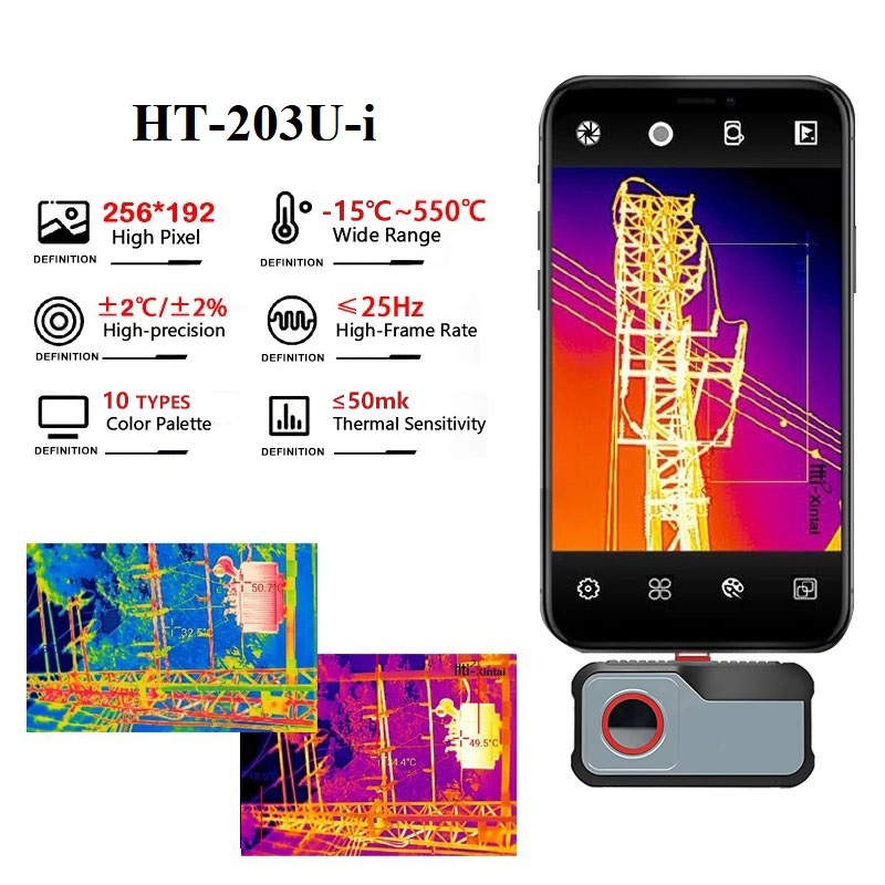 Thermal Imaging Camera Pcb Repair - 256*192 Pixels Thermique Caméra-20 °C ~