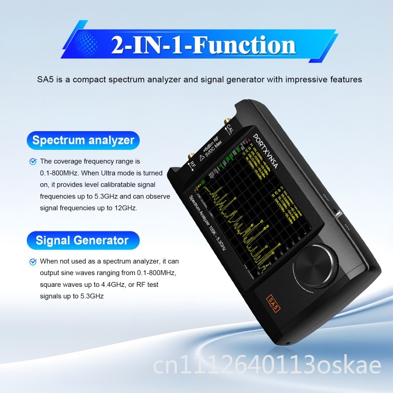 Analyseur de spectre portable  - Signal Generator Spectrum Analyzer avis et prix