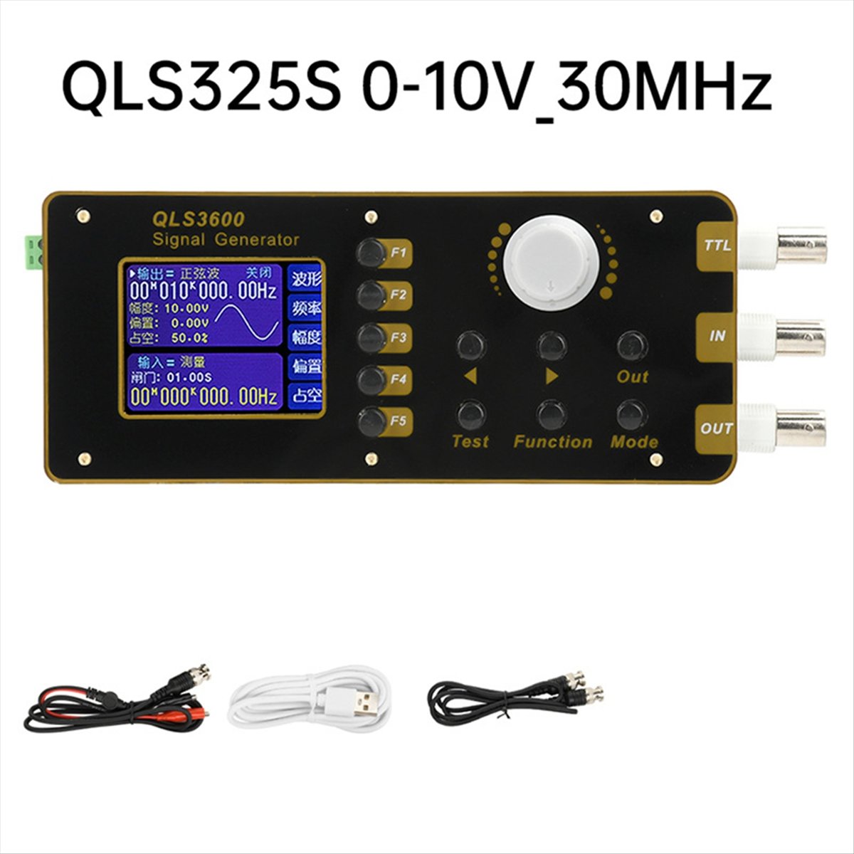 M85K QLS325S 2.4 pouces foncti - Function Arbitrary Waveform Generator avis et prix
