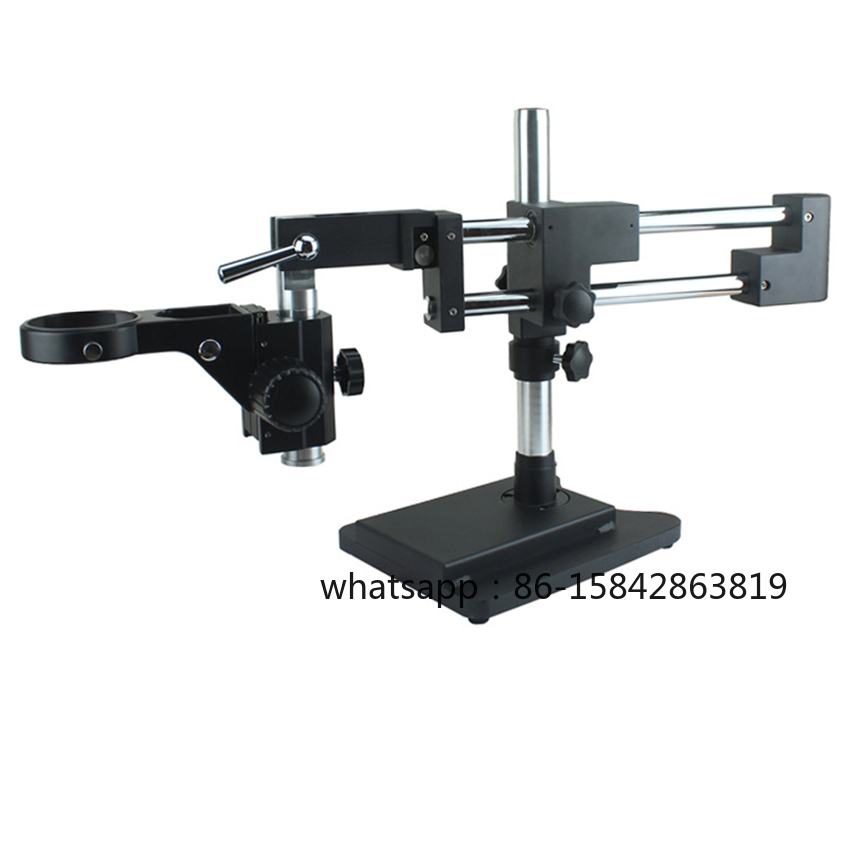 Support universel double bras  - Stereo Trinocular Microscope Pcb avis et prix