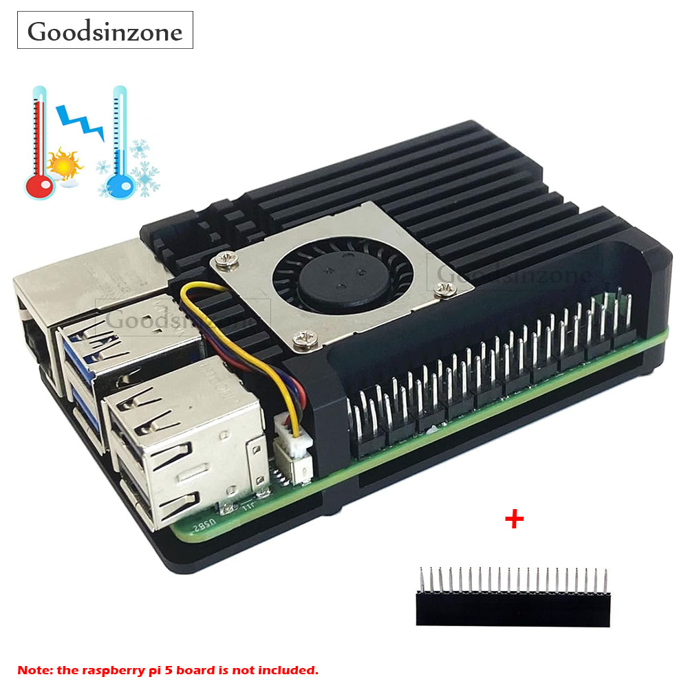 Boîtier blindé en alliage d'al - Raspberry Pi 5 8Gb Kit avis et prix