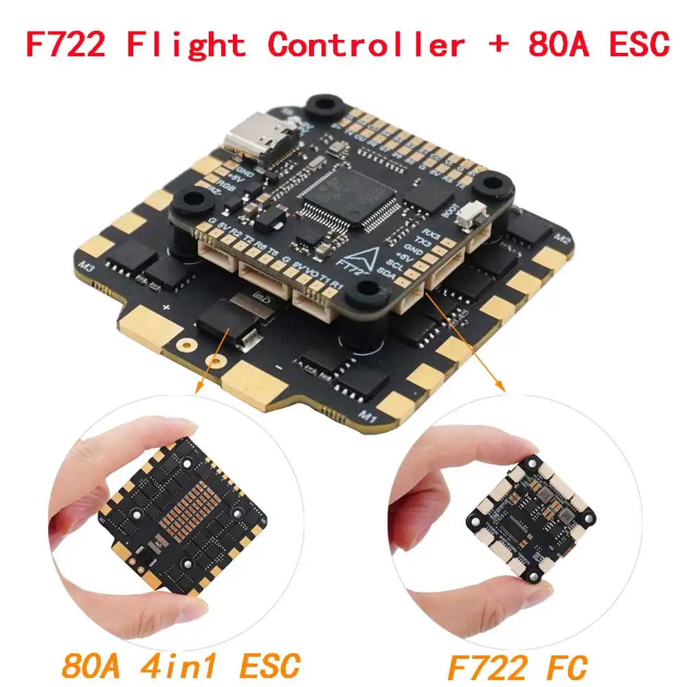 Contrôleur de vol VivaF405 F7  - Fpv Flight Controller F7 Stack 60A avis et prix